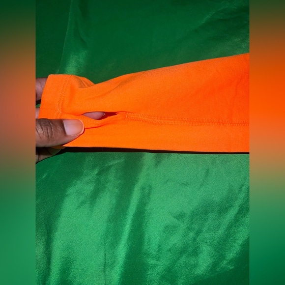 Nike Pro Combat Orange Women's High Neck Sweater size XS - Picture 4 of 9